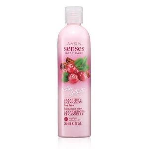 💄Avon senses body lotion cranberry cinnamon New